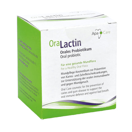 ApaCare OraLactin Oral Probiotic Powder | Probiotic for Advanced Dental and Oral Care | For Fresh Breath and Healthy Oral Flora | 30 Sachets