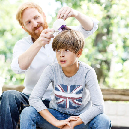 Medisana LC 860 electric lice comb, comb against head lice and nits, nit comb, suitable for dogs and cats