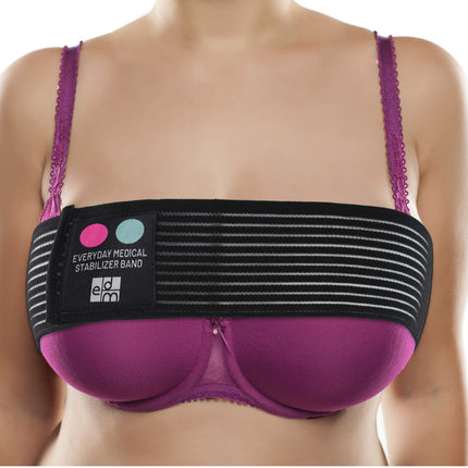 EVERYDAY MEDICAL Compression bra after breast surgery | Stuttgart belt/band for breast augmentation | Breast band, breast belt &amp; compression band | Discreet &amp; comfortable | One size