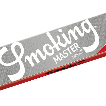Smoking 1168 Master King Size-50 Books, Silver