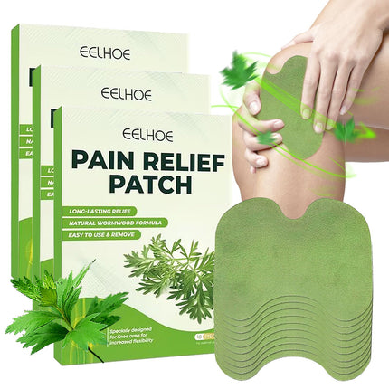 30 Pieces Knee Patches Against Pain, Pain Relief Patch, Knee Pain Relief Patch, Patch for Pain Relief Knee, Back, Neck, Shoulders, Deep Heat to Relax and Loosen Muscles