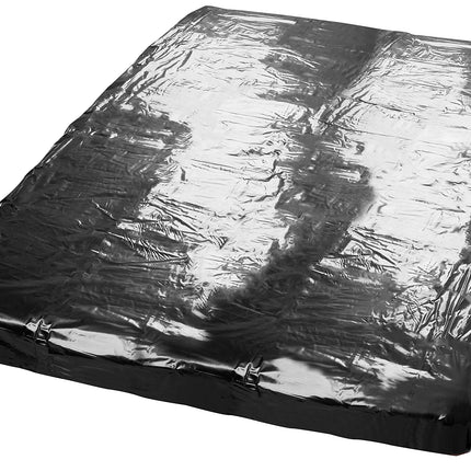 Fetish Collection Vinyl Sheet - shiny vinyl bed sheet for women and men, wet look, wet games in bed, couple toy
