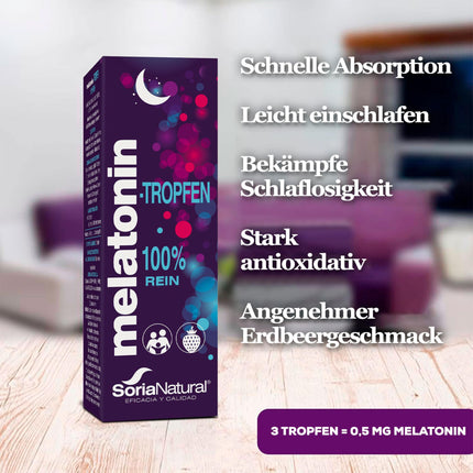 Melatonin Drops 330 Nights - 50ml Melatonin High Dose To Sleep Better and Enjoy a Deep, Restful Sleep - Spray and Tablet Alternative