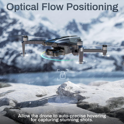 BEZGAR BD901 Drone with Camera for Adults 4K Long Range - Foldable Mini Drone with 4K Video, 3-Axis Gimbal, 3km Transmission, 23 Minutes Flight Time, Return Home, Follow Me