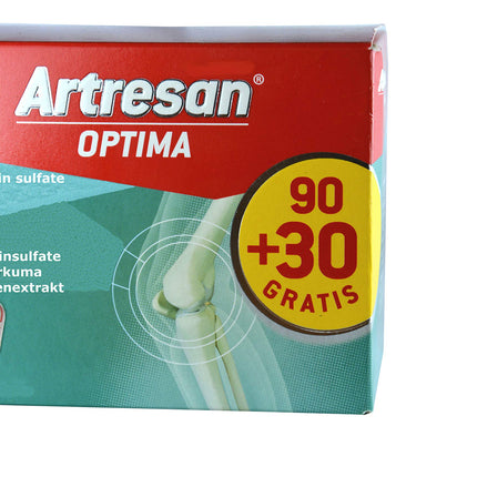 Artresan optima joints, 120 capsules, 9 ingredients: including glucosamine, collagen, vitamin C, ginger, rosehip, over a month's supply, joint, orton flex, joint capsule