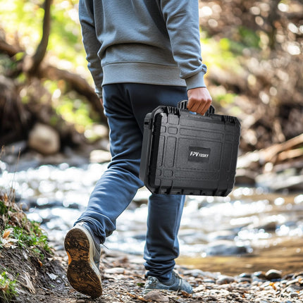 PFVtosky case for DJI Flip, Portable waterproof hard case with shoulder strap for DJI FLIP drone and battery accessories (for DJI RC2 controller)