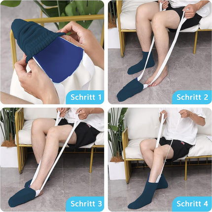 Pulinpulin sock aid - Ideal for the elderly, pregnant women and people with limited mobility after hip surgery