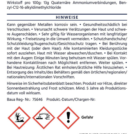 HANSE PRO Waterbed Conditioner, 250 ml I Waterbed I Conditioner I Care I Cleaning I Protection I Conditioner I Suitable for all waterbeds (1 x 250 ml)