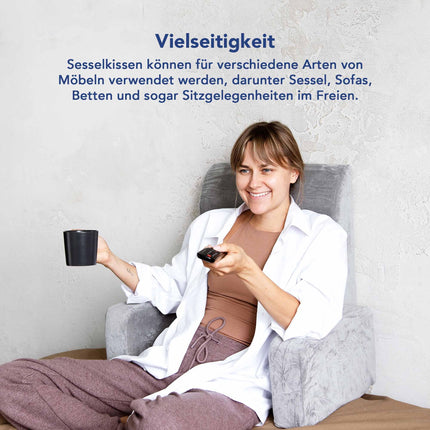 MKS. Memory foam armchair relieves back pain, improves seating posture, and provides ultimate comfort—perfect for relaxing in bed, reading, and sitting.…