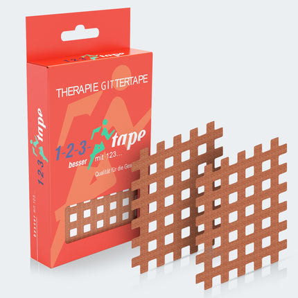 Grid Tape Type C – 40 Grid Plasters, High-quality Acupuncture Plaster – Cross Tape Pain Points or as Scar Plaster, Self-adhesive and Versatile