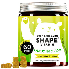 Metabolism Complex with Chromium, Biotin, Zinc, L-Leucine, Green Tea Leaf Extract - 60 Caplets - Vegan - Sugar-Free - Bears with Benefits
