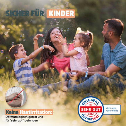 Mosquito repellent bracelet - mosquito insect protection (vacation must-haves - camping gadgets, travel gadgets) for children and adults against mosquitoes