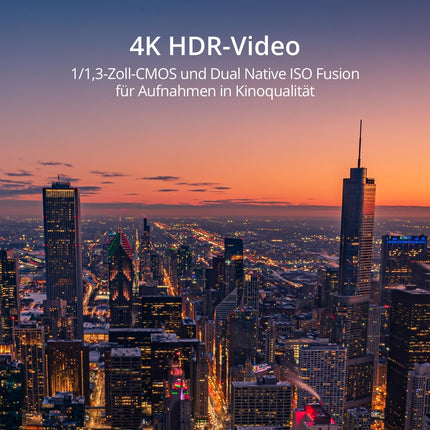 DJI Mini 3 (drone only) – Lightweight and foldable mini camera drone with 4K HDR video, 38 min of flight time, true vertical shots, and C0. (Remote controller sold separately.)