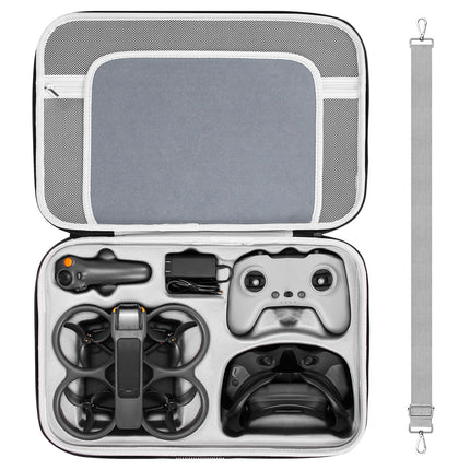 FPVtosky Avata 2 Case for DJI Avata 2 Accessories, Hard Case for DJI Avata 2 Fly More Combo for DJI Goggles 3/RC Motion 3/FPV Remote Controller 3, Battery Charging Station, Avata 2 Accessories