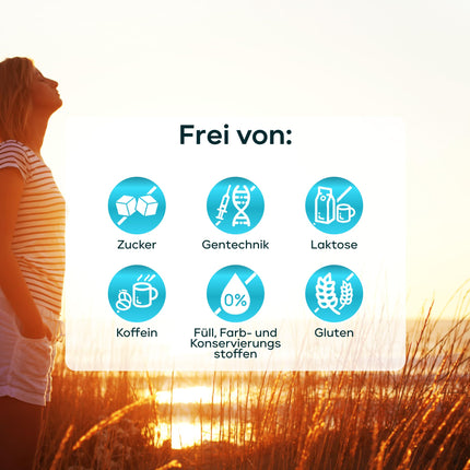 Lutein Zeaxanthin Capsules - High-dose eye vitamins with 44mg Lutein + 11mg Zeaxanthin + 11mg Beta Carotene - 6-month supply of eye capsules - Vision