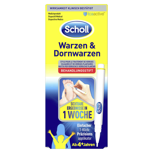Scholl Warts &amp; Verrucas Treatment Pen, 2g (1 pack)
