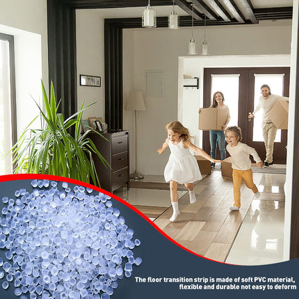 Threshold ramp wheelchair ramp, door threshold ramp self-adhesive, ramp door threshold, threshold transition rail, curb ramp for bathrooms, doorways, doors (1.5 cm / gray 3 m)