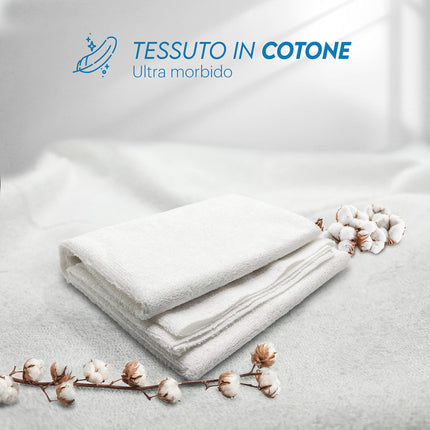 (200x240 cm) waterproof incontinence pad made of cotton – Oeko-TEX certified, skin-friendly and ideal for sensitive skin – Soft, washable protective pad for babies and seniors