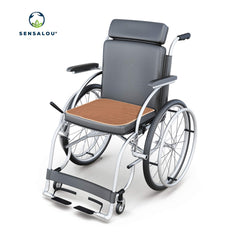 Sensalou incontinence chair pad seat cover waterproof washable 45x45 cm brown