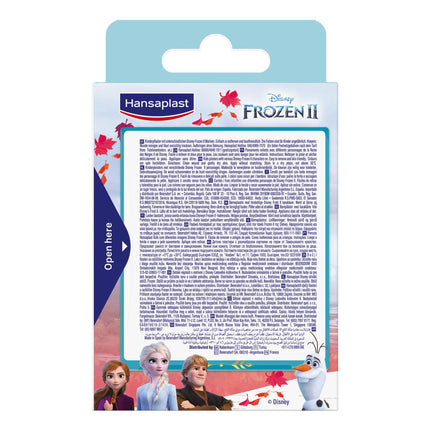 Hansaplast Kids FROZEN 2 children's plasters (20 strips), wound plasters with Disney motifs to cheer up, painlessly removable plaster set