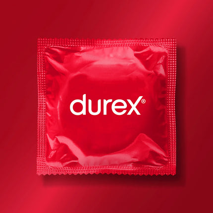 Durex Real Feel Ultra Condoms – 20% thinner condom tip, lubricated, transparent, pleasant scent – ​​10-pack (1 x 10 pieces)