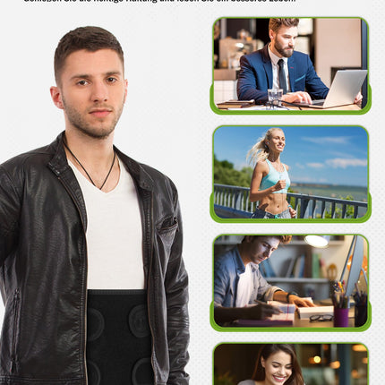 Back Straightener Back Support Belt Posture Corrector Women: Posture Correction Belt For Men - Adjustable Posture Trainer Back Belt - Breathable Back Support Corrector Shoulder Neck - M