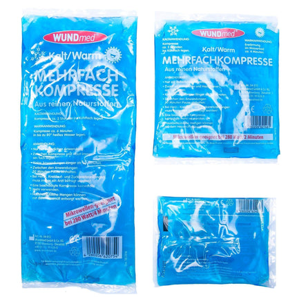 Wundmed multiple compresses hot/cold size set 1x large / 1x medium / 1x small