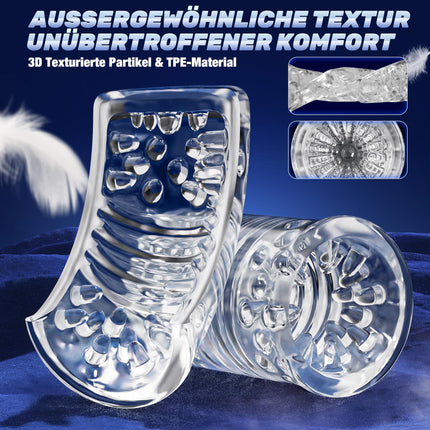 Pangpangmi Electric Masturbator Masturbating for Men, Sex Toy for Men with 7 Modes Telescopic Function and Rotating, Masturbators Pocket Pussy Sex Machine Machines &amp; Devices