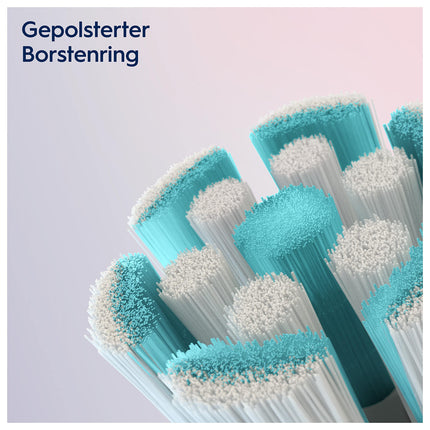 Oral-B iO Gentle Cleaning Electric Toothbrush Heads, 6 Pack, Gentle Tooth Cleaning, Original Toothbrush Head for Oral-B iO Toothbrushes, Mailbox-Safe Packaging, Black