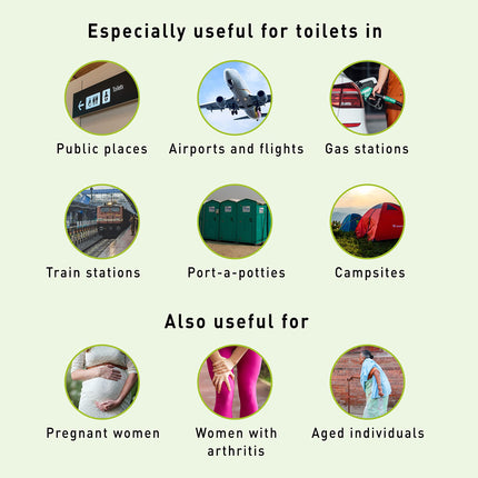 PEE BUDDY Cardboard Urinal Pee Funnel for Women, Peeing While Standing, Urination Aid for Women Antibacterial 10 Pee Funnels for Women