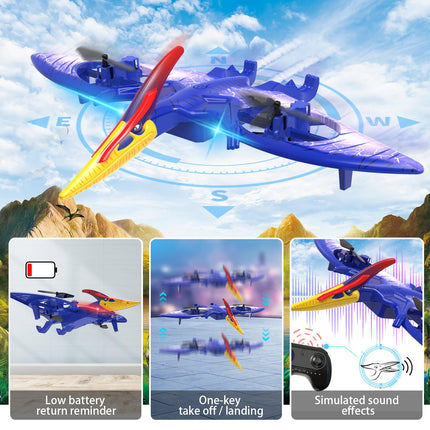 Dragon Remote Controlled Drone, purple