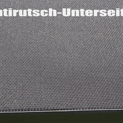 LUplus Orthopedic booster seat 40x40x height 5 cm cotton twill, slate grey