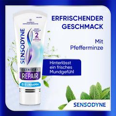 Sensodyne Clinical REPAIR, toothpaste for sensitive teeth with 5% NovaMin, for long-lasting relief, 75ml
