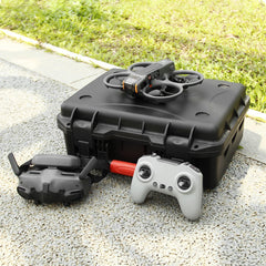 FPVtosky Avata 2 Case, Waterproof Carrying Case for DJI Avata 2 Drone/Fly More Combo, Fits DJI Goggles 3, RC Motion 3 &amp; DJI FPV Remote Controller 3 Accessories [CASE ONLY]