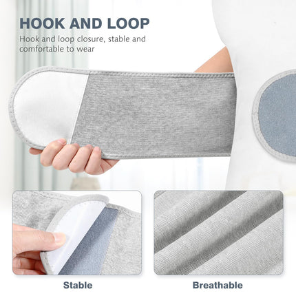 Healifty Kidney Warmer Kidney Protector Back Warmer Heat Belt Elastic Abdomen Waist Support Size M