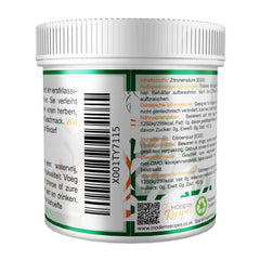 Special Ingredients Citric Acid 500g Pure Food Grade 100% Pure Powder (German Labels and Instructions)