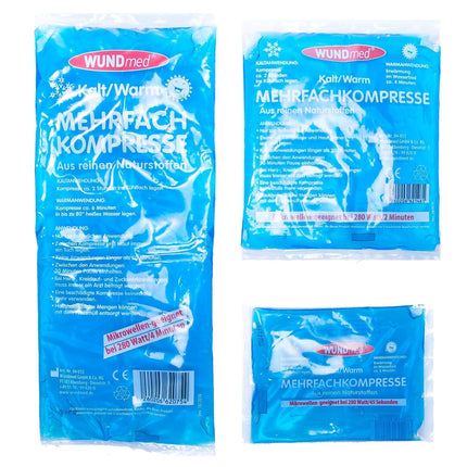 Wundmed multiple compresses hot/cold size set 1x large / 1x medium / 1x small