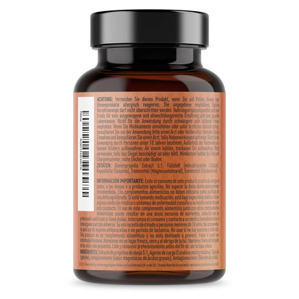 Bee Propolis Capsules - 2,000 mg Propolis equivalent per serving - 180 Capsules (3 month supply) - 400 mg natural 5:1 bee propolis extract x 90 servings