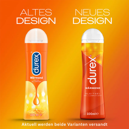 Durex Warming Lubricant – Lubricant for warming effects &amp; pleasant lubrication – 100 ml (1 x 100 ml)