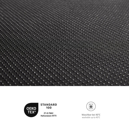 Bodyprotect Standing Aid Booster Seat 40 x 40 x 13 cm, Anti-Slip, Firm Seat Cushion, Ökotex 100, Washable, Grey, Made in EU, Grey