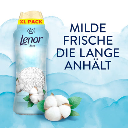 Lenor Light Laundry Perfume Fresh Cotton Blossom 495g, For mild, long-lasting freshness