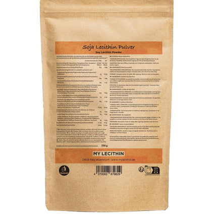 500g soy lecithin powder | Pure lecithin | Quality from Germany | Vegan