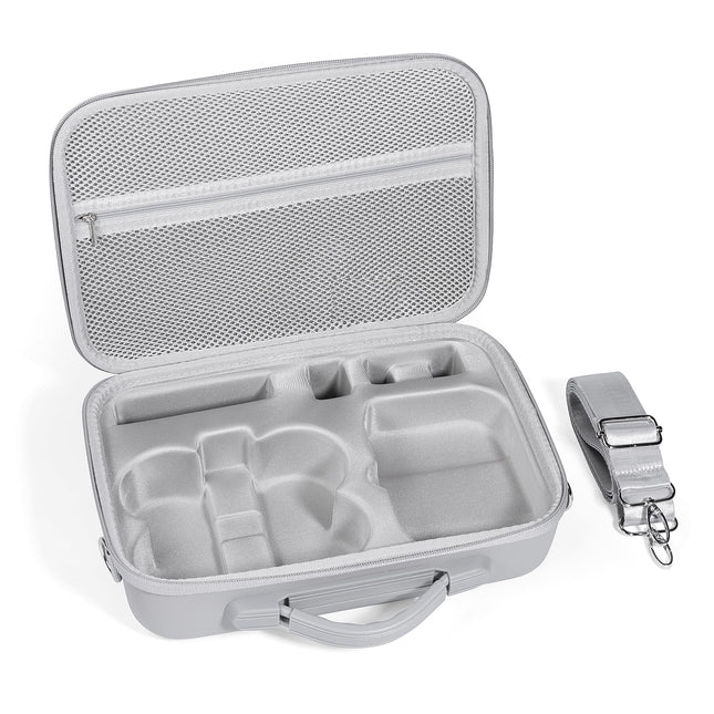 Bag for DJI Neo, Portable PU Compact Case with Strap, Carrying Case for DJI Neo Fly More Combo Drone and Accessories