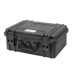 TomCase Drone Case "Travel Edition" for DJI Air 3S Fly More Combo, Standard or DJI RC 2 Controller, Battery Charging in the Case, Waterproof Outdoor Case - Made in Germany (Black/Red-Black)