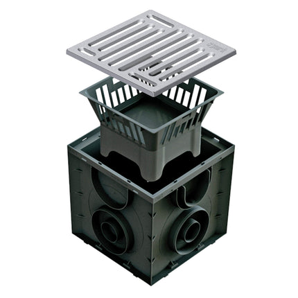 SPEEDFISH 25x25 yard drain with dirt trap bucket A15 drainage gully yard sink