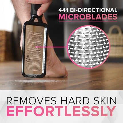 ULTIMATE Callus File Callus Remover For Foot Care (Large) MEGAFILE Callus Planer For Callus Removal Foot - Callus Rasp For Callus Remover Heavy Calluses Dead Skin Foot Scraper