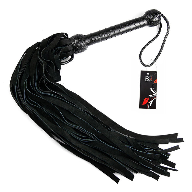 TOP quality - HANDMADE LEATHER - WHIP for sex with 36 straps and 75.0 cm total length - 100% high-quality cowhide/Erotic whip, crop for SM, BDSM and bondage