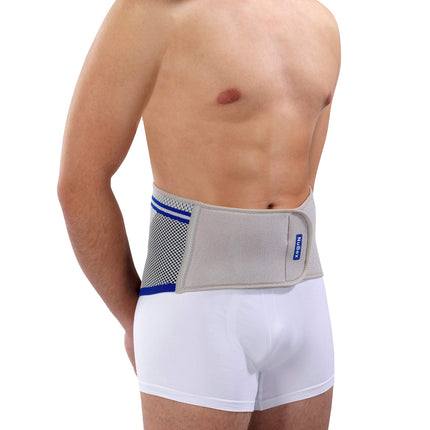 Nutrics | Active Back Brace (Lumbar Brace) | Women and Men | Supportive (XL (111-135cm))