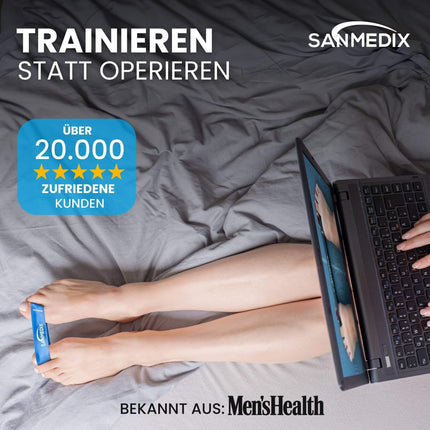 Sanmedix Hallux Valgus Toe Spreader Training Band for the Toe - Correction Set for Women and Men to Relieve Bunion Pain