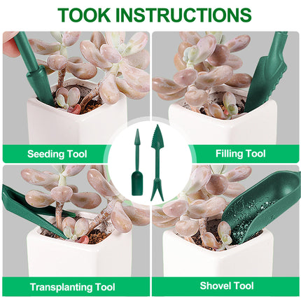 Indoor greenhouse growing box, 3 pieces greenhouse growing tray pots, seedling starter trays adjustable humidity for germination growing